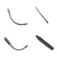 thumbnail image 3 of Eigraketly Fideos de freno en V para bicicleta, 10 piezas, protección, reducción de fricción, Cable guía, botas de tubo, bicicleta, ciclismo, Type2 NO2 Eigraketly OD020825-03B, 3 of 6