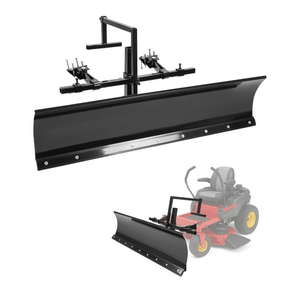 KOJEM Universal Snow Plow Blade Steel Black Complete for ATV Honda Kawasaki Polaris Aeon Crossland Arctic-Cat Alterra