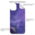 thumbnail image 4 of DistinctInk Custom SKIN / DECAL compatible with OtterBox Symmetry for iPhone 11 (6.1" Screen) - Purple Black White Stars Nebula - Show Your Love of Astronomy, 4 of 5