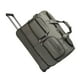 thumbnail image 2 of Bolso de lona ondulante transporta en el equipaje El agua resistente a la maleta de los viajes de viaje de servicio pesado Bolsa de semana Gris l, 2 of 8
