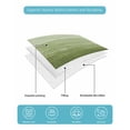 thumbnail image 5 of Quilts Twin Size, Sage Green Ombre Soft Comforter Bedding Set for Bed, Modern Abstract Art Ocean Oil Painting Lightweight Quilted Bedspread with Pillow Cover(2 Pieces) for All Season, 68x86 Inch, 5 of 6