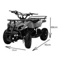 thumbnail image 4 of Montable Infantil Cuatrimoto a Gasolina Importacion Spider Rosa, 4 of 4