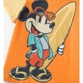 thumbnail image 4 of Disney Mickey Mouse Toddler Boys Graphic Tee with Cotton Shorts 2 Pieces Summer Outfit Set Size 4-5T, 4 of 6