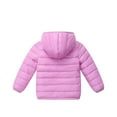 thumbnail image 4 of LRen Girls Lightweight Down Jacket Warm Winter Coat For Kids With Soft Comfortable Insulation,Purple,11-12 Years, 4 of 4