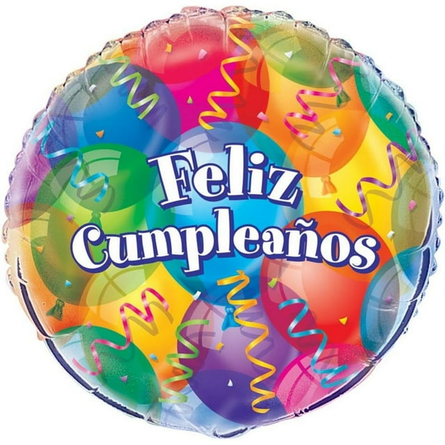Unique Party Feliz Cumpleanos Balloon