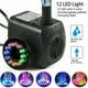 thumbnail image 1 of 15w 800l/h Fountain Pump, Pond Pump, Fountain Pump, En Pump, Fountain Pump With 12 Leds, 1 of 3