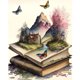thumbnail image 1 of 5D DIY Taladro Diamante Pintura Libro Mundo Kit Del 40x50cm, 1 of 9