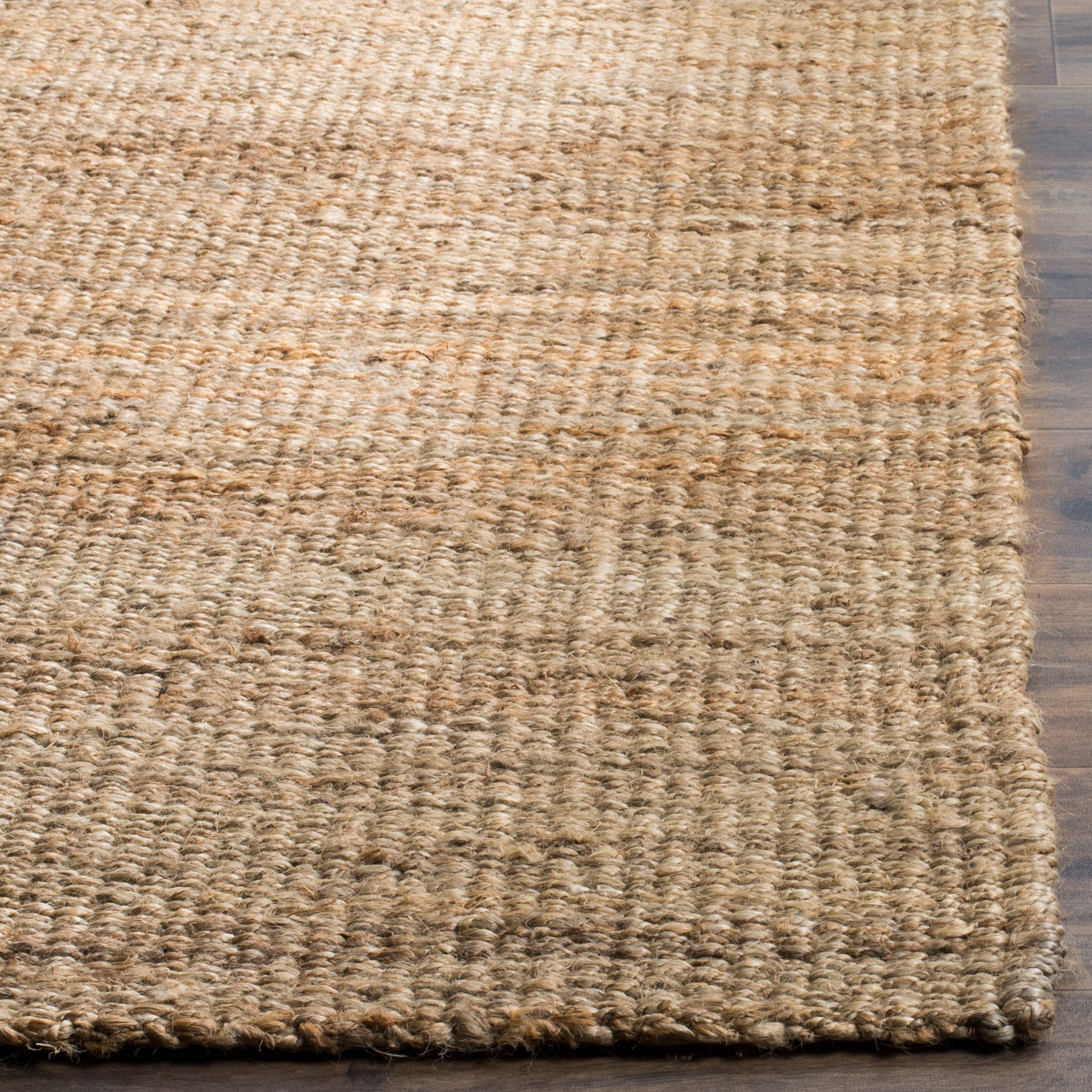 SAFAVIEH Natural Fiber Jerald Braided Jute Area Rug, Natural, 8' x 10'