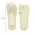 thumbnail image 6 of Women Tabi Socks Japanese Style 2 Toe Split Socks No-show Low Cut Boat Sock Invisible Cotton Socks for Flip Flop Sandal, 6 of 8