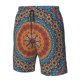 thumbnail image 4 of Fotbe Mandala Trajes de Baño Estampados para Hombre, Shorts de Verano de Secado Rápido, Ropa de Playa, Bañadores-Small, 4 of 6