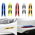 thumbnail image 2 of SHENMO 2PCS Car Decoration Stickers, Safety Warning Reflective Stickers, Personalized Decals for All Models Red, 2 of 4
