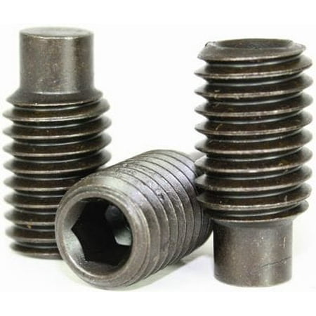 

Socket Set Screws Full Dog Point 3/8-16 x 9/16 Alloy Steel Black Oxide Hex Socket (Quantity: 100)