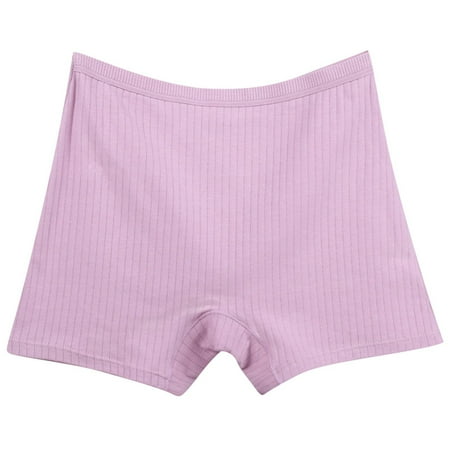 SCSAlgin Shorts Underwear for Women High Waisted Cotton Soft Stretch Plus Size Boyshorts Panties Boxer Briefs