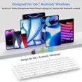 thumbnail image 3 of Teclado Bluetooth MMK para iPad 10, 9 y 8, iPad Air 5 y 4, 3 of 7
