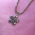 thumbnail image 5 of AOOOWER Flower All-match Clavicle Chain Adjustable Round Bead Chain Cold Wind Neck Chain, 5 of 7