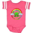 thumbnail image 3 of Inktastic Happy St. Patrick's Day Rainbow and Hat Boys or Girls Baby Bodysuit, 3 of 5