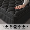 thumbnail image 6 of lemontalking 12" King Mattress Gel Memory Foam Pocket Spring Hybrid Mattress in a Box, 6 of 7