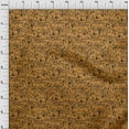 thumbnail image 3 of oneOone Cotton Cambric Orange Fabric Animal Skin Diy Clothing Quilting Fabric Print Fabric By Yard 56 Inch Wide-384, 3 of 4