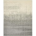 thumbnail image 2 of Unique Loom Del Mar Collection Contemporary Transitional Area Rug, 8' x 10', Gray/Ivory, 2 of 2