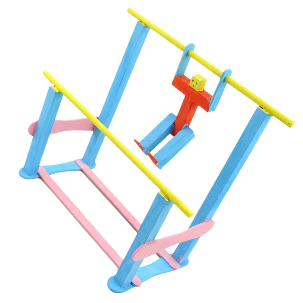 science Experiment Kit DIY Uneven Bars Model Toy Gift for boys and