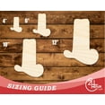 thumbnail image 3 of Unfinished Wood Comically Tall Cowboy Hat Shape 30" / 1/2", 3 of 3