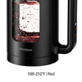 thumbnail image 3 of Westinghouse 1.5L Electric Digital Glass Kettle with Color Changing LED - Temperature Control & Keep Warm, 3 of 9