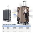 thumbnail image 4 of Hirioo Funny Horse Faces Expressions for Elasticity Suitcase Cover (No luggage Included) Durable Luggage Protector Fits 18-32 Inch Luggage-X-Large, 4 of 7