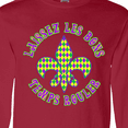 thumbnail image 4 of Inktastic French Mardi Gras Long Sleeve T-Shirt, 4 of 5