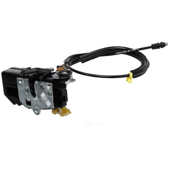 Rear Left Door Latch Assembly - Compatible with 2010 - 2014 GMC Sierra 2500 HD 2011 2012 2013