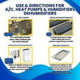 thumbnail image 6 of HVAC GUYS – Flow Treat Tabs - 200 Tablets | AC Drain Line Cleaner | Prevents Odors, Keeps HVAC Drain Pan Clean, Prevents Overflow | One Tablet Lasts up to 4 Weeks, 6 of 9