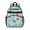 Football and Basketball Lightblue Pattern-1, variant on Football and Basketball Lightblue Pattern Cute School Backpack Bag for School with Padded Back and Adjustable Shoulder Straps 15.25"x11.5"x5.25"