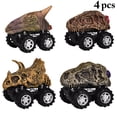 thumbnail image 2 of 4PCS Dinosaur Pull Back Cars Realistic Pull Back Vehicles Dinosaur Car Toys, 2 of 10