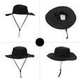 thumbnail image 3 of Anckoeil Portable Travel Products Summer Sun Hat Men'S Fishing Hat Men'S Sun Hat Anti- Fisherman Hat, 3 of 4