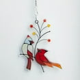 thumbnail image 3 of Colgante atrapasol de pájaro de cristal, prisma elegante, pájaro teñido, para colgar en la ventana o puerta. D, 3 of 7
