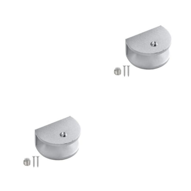 Toystoory Soporte de pared antideslizante de 10 piezas - Práctico y hermoso dispositivo para elevar el asiento Fácil de instalar Elevación del semicírculo (10-12) L 2Conjunto