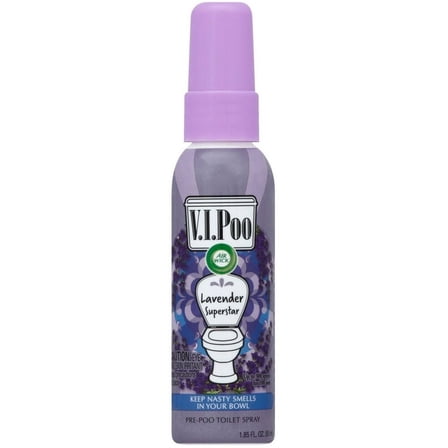 Air Wick V.I.Poo Toilet Perfume Lavender Superstar, 1.85 oz (Pack of 6)