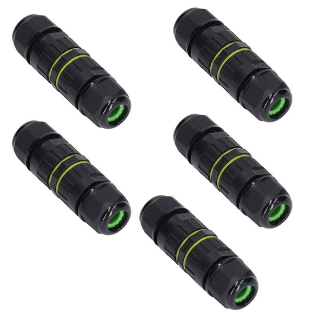 Conectores De Cable IP68, 5 Uds. Conductividad A Prueba De Polvo 400V 17.5A Conector De Cable Eléctrico Para Exteriores Para Electrónica De Iluminación ANGGREK Underground Wire Connector