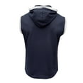 thumbnail image 4 of uikmnh Cute Tank Tops Mens Gym Vest Vest Training Sleeveless Vest Heavy Summer Sport Fitness Hooded Vest for Men Size:L, 4 of 7