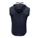 thumbnail image 5 of Camiseta sin mangas de entrenamiento para gimnasio para hombre: con capucha, color liso, verano/fitness, material que no se arruga al lavar, talla real, perfecta con pantalones cortos/vaqueros, 5 of 7