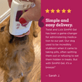 thumbnail image 5 of Vetality, SimPill Peanut Butter Training Treats for Dogs, Dog Pill Concealer, 2.5 oz, 5 of 7