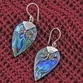 thumbnail image 2 of Boho Earrings for Women Dangling - 925 Sterling Silver Earrings Beach Boho Abalone Shell Jewelry Anniversary Birthday Christmas Gifts, 2 of 6