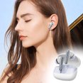 thumbnail image 7 of Earbuds Wireless, Hwkond Wireless Bluetooth Headphones With Charging Case Fingerprint Control AndSmart Noise Reduction Earphones IPX5 Living Water Proof, White, Up to 60% Off, 7 of 7