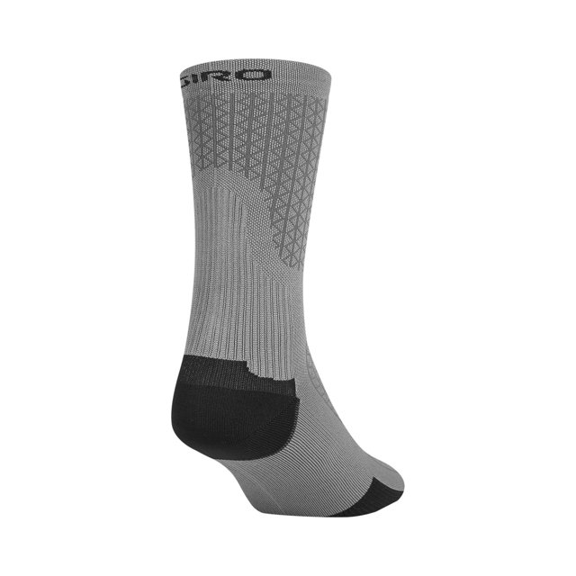 Giro HRc Team Adult Unisex Cycling Socks - Charcoal (2022), Medium