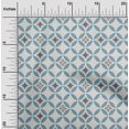 thumbnail image 1 of oneOone Cotton Cambric Light Gray Fabric Floral & Tiles Moroccan Sewing Craft Projects Fabric Prints By Yard 56 Inch Wide, 1 of 4