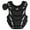 BLACK, variant on CHAMPRO Optimus MVP Youth 13.5" Catchers Chest Protector (Black)