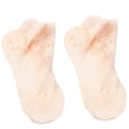 thumbnail image 3 of Womens Short Ankle Socks Thin Styles with See Through Floral Flower Lace Cotton Soles Nonslip Low Cut Socks, 3 of 8