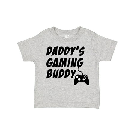 

Inktastic Daddy s Gaming Buddy with Controller Gift Toddler Boy or Toddler Girl T-Shirt