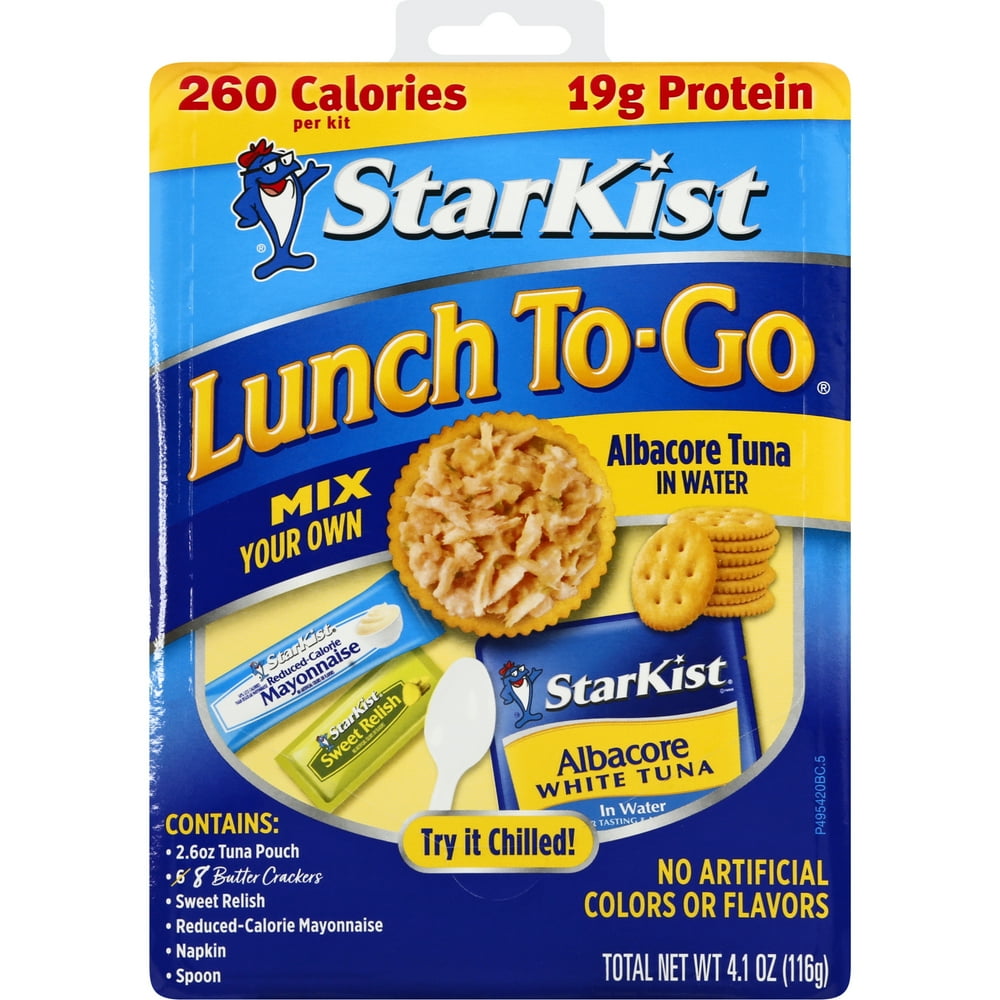 STARKIST Lunch To Go Albacore Tuna in Water, 4.1 oz