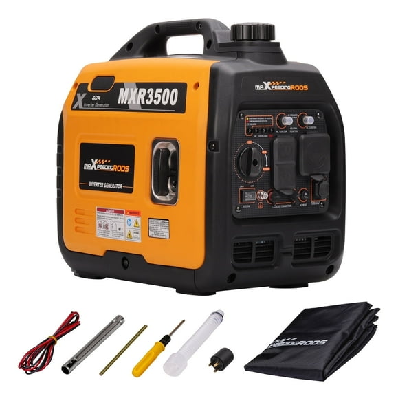 Maxpeedingrods 3500 Watt Portable Gas Powered Inverter Generator - EPA Approved Lightweight
