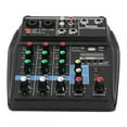 thumbnail image 4 of Stage Equipment Portable Audio Mixer, Stage Mixer, 100~240V For Home Music Production DJ Webcast Singing Song Cover, 4 of 8